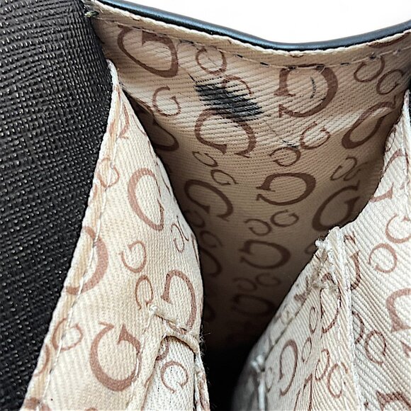 Guess Green Los Angeles Crossbody/Shoulder Straps Satchel Bag - Picture 9 of 12